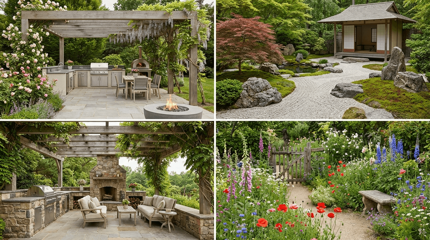 Terrasse et pergola : galerie d'inspirations pour votre jardin